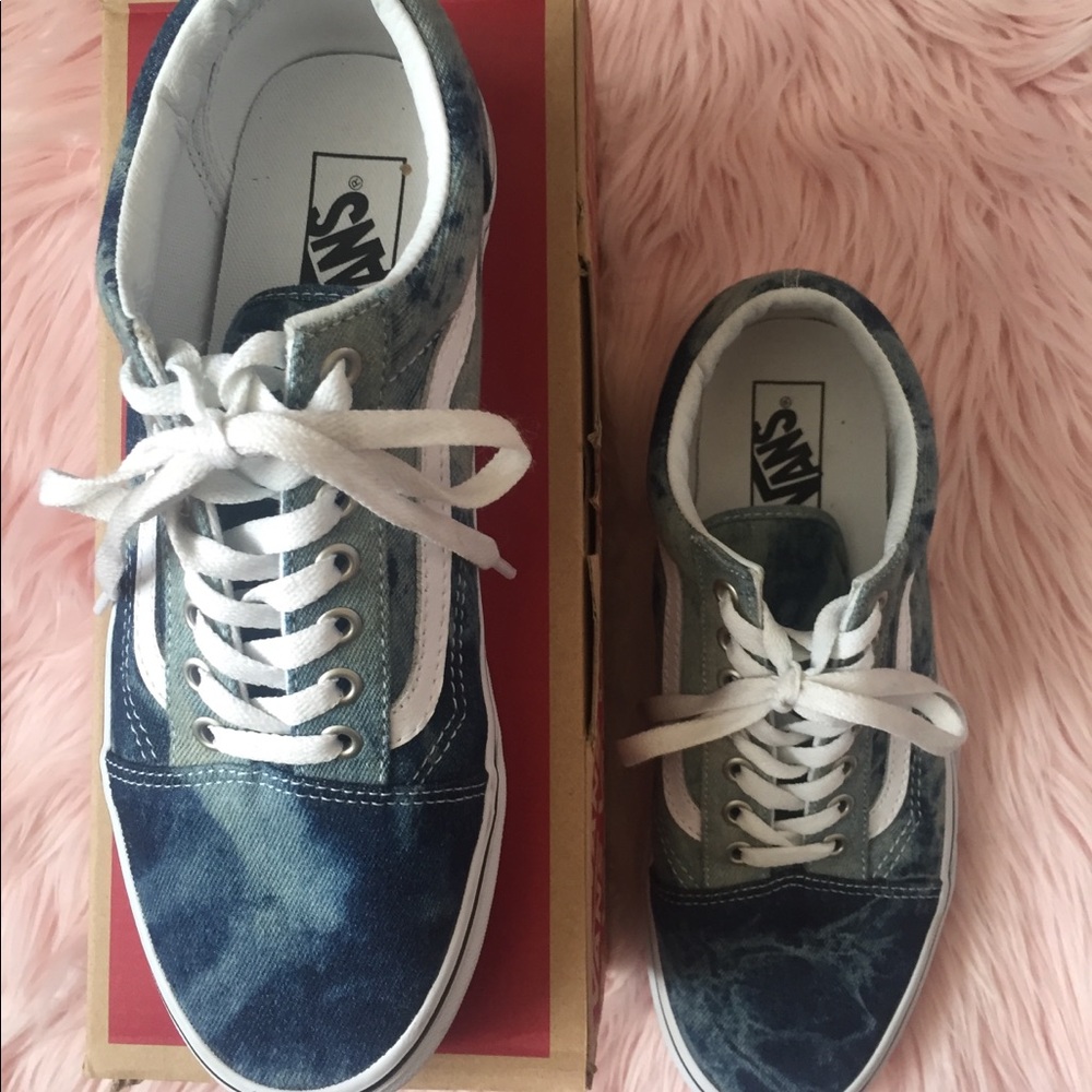 Vans Old Skool Acid Denim Skater Shoe